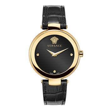 versace mystique black dial ladies watch|Versace Mystique Black Dial Ladies Watch .